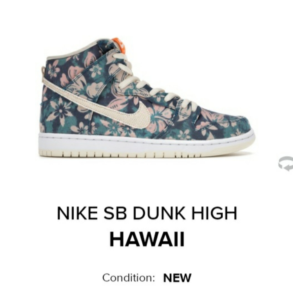 NIKE SB DUNK HIGH HAWAII